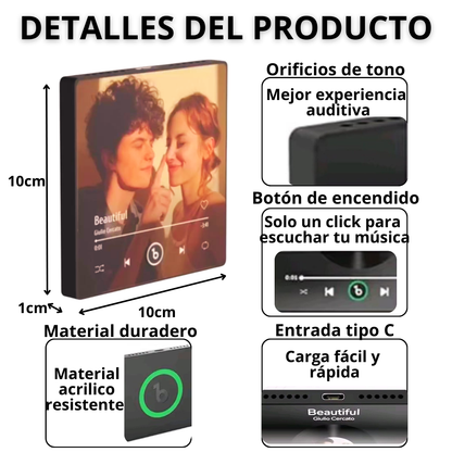 Imán Musical Personalizado